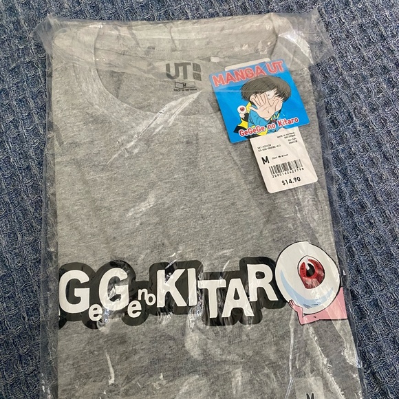 NWT Uniqlo Manga UT x Gegege no Kitaro Short Sleeve Graphic T-Shirt Size M - Picture 5 of 7